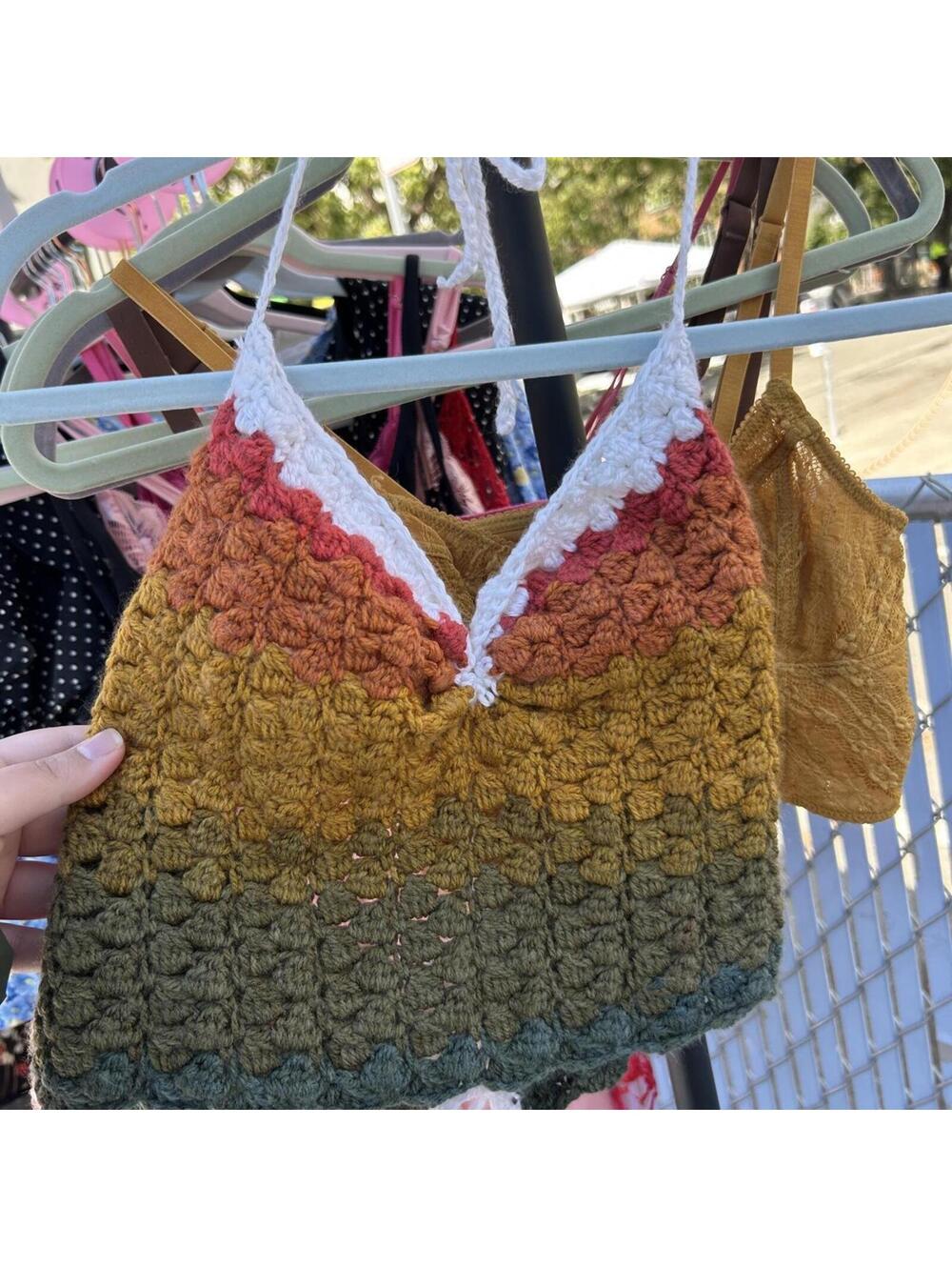 Handmade crochet tank top
